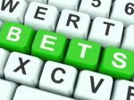 Bets Keys Show Online Or Internet Betting Stock Photo