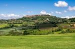 Montepulciano, Tuscany/italy - May 17 : View Of San Biagio Churc Stock Photo