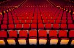 Theater Seat Stock Photo