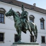 Statue Of Hadik Andras In Budapest Stock Photo
