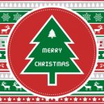 Merry Christmas Greeting Card44 Stock Photo