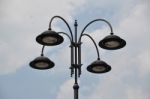 Old Fashioned Streetlamp Stock Photo