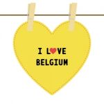 I Love Belgium6 Stock Photo
