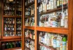 Cachaca Alcohol Bottles Collection In Brazil Stock Photo