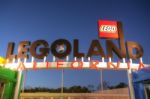 Carlsbad, Ca, Feb 5: Legoland In Sunset, February 5, 2014, Is A Stock Photo