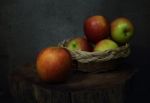 Apples Still Life Stock Photo