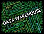 Data Warehouse Indicating Store Stockroom And Fact Stock Photo