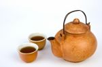 Chinese Tea Set Stock Photo