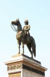 Rama V Statue Stock Photo