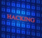 Online Hacking Indicates World Wide Web And Internet Stock Photo