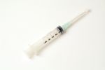 A Syringe Isolated  Stock Photo