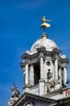 London - July 27 : Replica Gilded Statue Of Anna Pavlova Classic Stock Photo