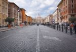 The Famous Via Della Conciliazione In Rome Stock Photo