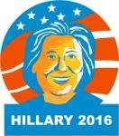 Hillary Clinton 2016 President Stock Photo