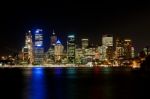 Sydney At Night Stock Photo