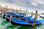 Gondolas In Venice Stock Photo