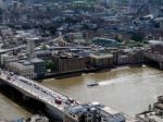 View Of London Bridge And Buildings On The Southbank Of The Tham Stock Photo