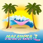 Malaysia Holiday Shows Kuala Lumpur And Beaches Stock Photo
