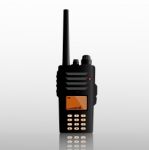 Police Radio Stock Photo