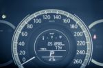 Car Speed Meter Stock Photo
