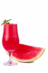Watermelon Juice Stock Photo