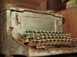 Antique Typewriter Stock Photo