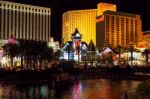 Las Vegas, Nevada/usa - August 3 : View Towards Harrah's Hotel A Stock Photo