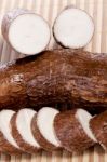 Cassava Root Stock Photo