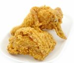 Golden Brown Fried Chicken  Stock Photo