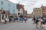 Windsor, Maidenhead & Windsor/uk - July 22 : People Sightseeing Stock Photo