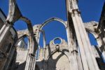 Carmo Church Ruins In Lisbon, Portugal Stock Photo