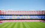 Barcelona Soccer Stadium Stock Photo