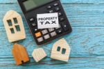 Property Tax Stock Photo
