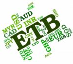 Etb Currency Means Foreign Exchange And Ethiopia Stock Photo