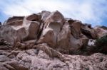 Massive Rocks Stock Photo