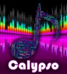 Calypso Music Indicates Caribbean Song And Calypsos Stock Photo
