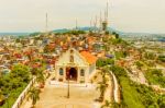 Small Catholic Chapel In Cerro Santa Ana Guayaquil Stock Photo