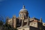 New Cathedral Dome In Salamanca, Spain Stock Photo