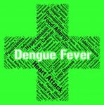 Dengue Fever Shows High Temperature And Attack Stock Photo