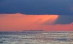 Beautiful Light Sunrise With Crepuscular Rays Cloud Background Stock Photo