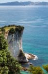 Cathedral Cove Near Hahei In New Zealand Stock Photo
