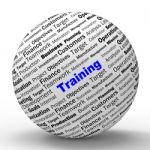 Training Sphere Definition Shows Instructing Or Education Stock Photo