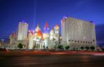 Las Vegas - Circa 2014: The Excalibur Hotel And Casino On Circa Stock Photo