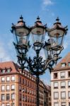 Strasbourg, France/europe - July 17 : Street Lamps In Strasbourg Stock Photo