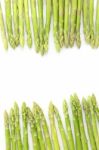 Fresh Green Asparagus Stock Photo