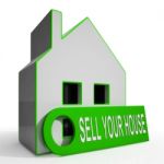 Sell Your House Home Means Property Available To Buyers Stock Photo