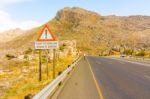 Michell's Pass In Western Cape, South Africa Stock Photo