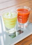 Freshly Squeezed Juices For Diet Stock Photo