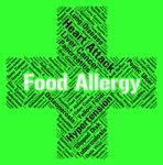 Food Allergy Represents Hay Fever And Ailment Stock Photo