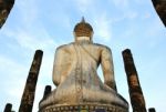 Wat Sa Si In Sukhothai Historical Park, Thailand Stock Photo
